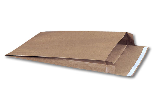 V Bottom Kraft 80 GSM Envelope Size : 15 x 10 x 2 Inches pack of 50 envelope ME-221