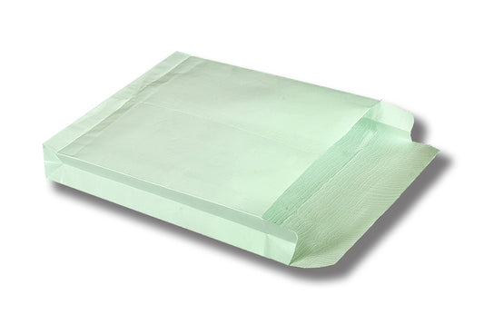 Regular Cloth lined Gusseted (Box) Envelope, Size : 12 x 10 x 2 Inch, Pack of 25 Envelope ME-227