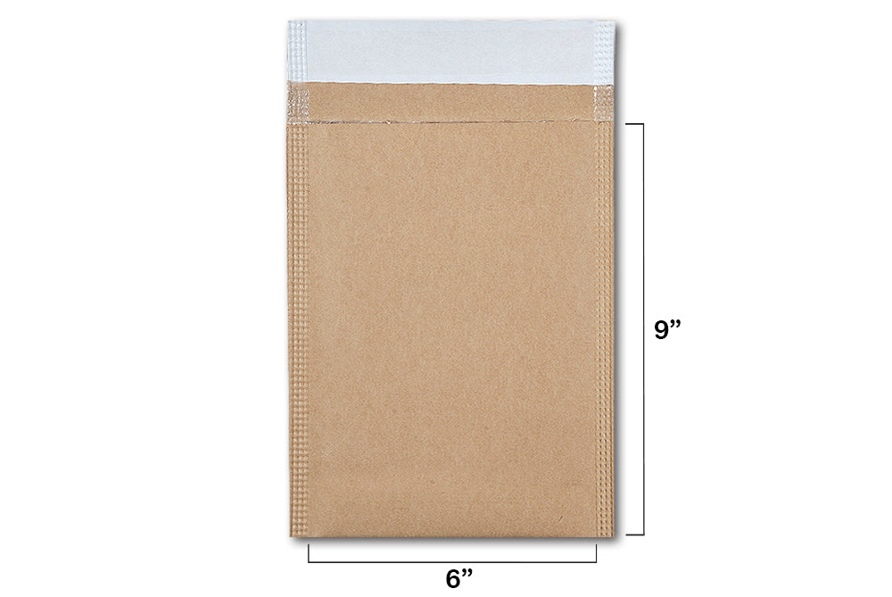 Kraft Bubble Envelope Size 9 x 6 Inch Pack of 10 Envelope ME-235