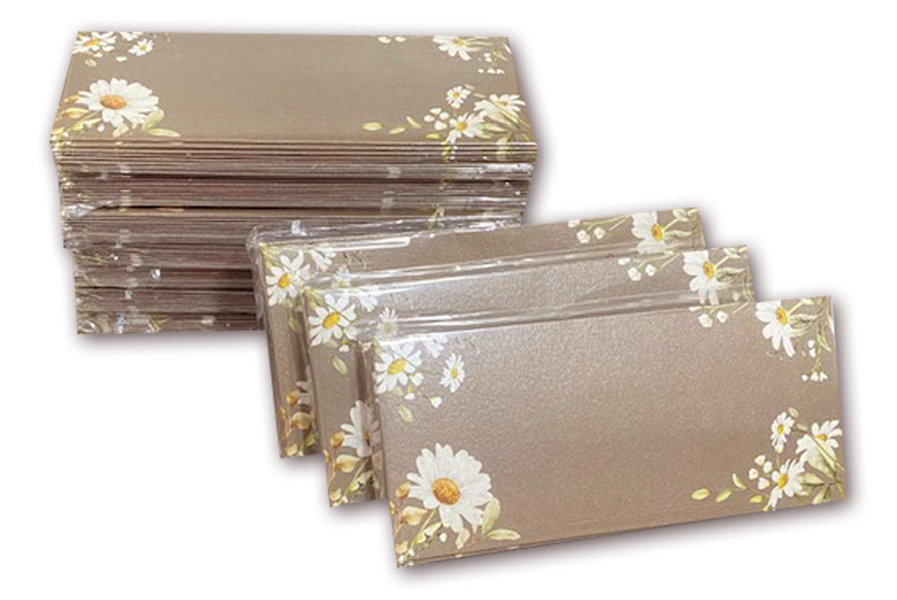 Digital Prints Gift Envelope Size : 7.25 x 3.25 Inch Pack of 10 Envelope ME-00952