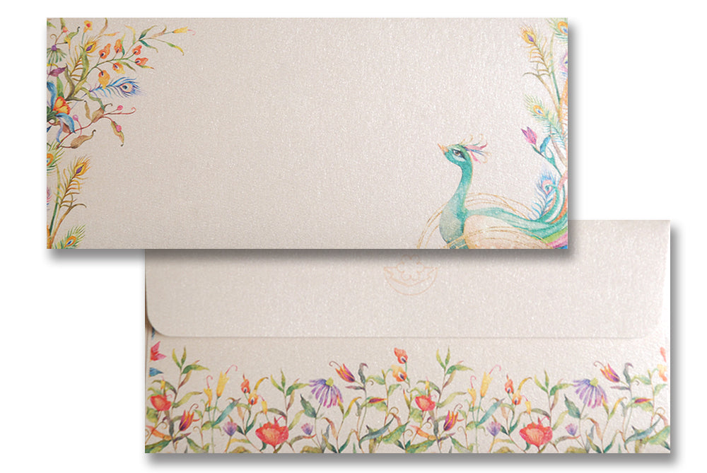 Digital Prints Gift Envelope Size : 7.25 x 3.25 Inch Pack of 10 Envelope ME-00964