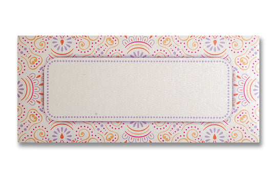 Digital Prints Gift Envelope Size : 7.25 x 3.25 Inch Pack of 10 Envelope ME-00965