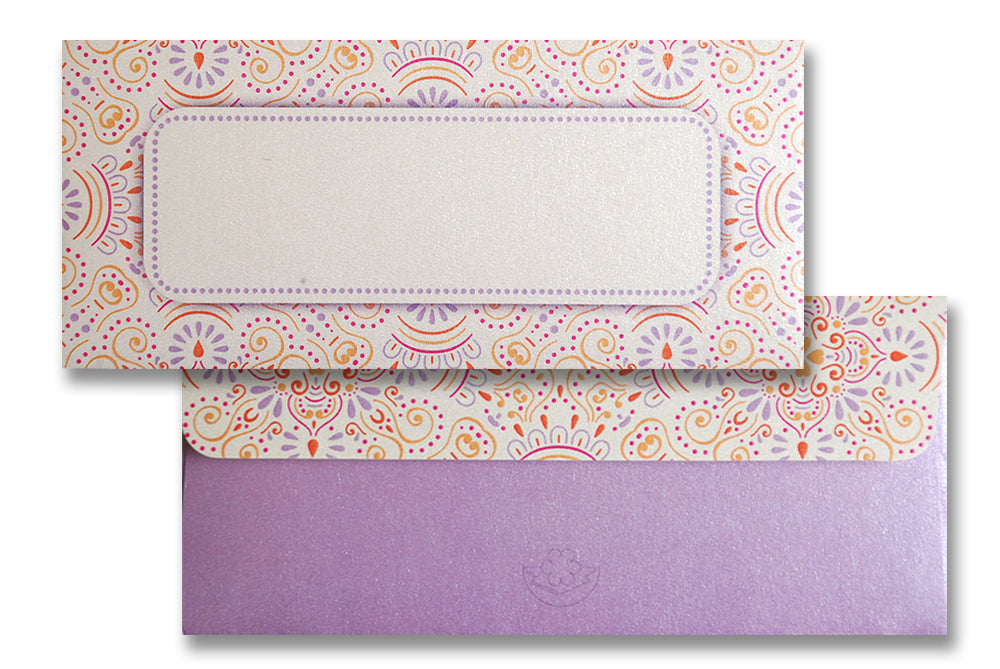 Digital Prints Gift Envelope Size : 7.25 x 3.25 Inch Pack of 10 Envelope ME-00965