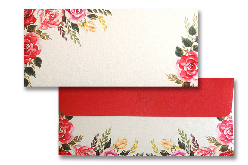 Digital Prints Gift Envelope Size : 7.25 x 3.25 Inch Pack of 10 Envelope ME-00966