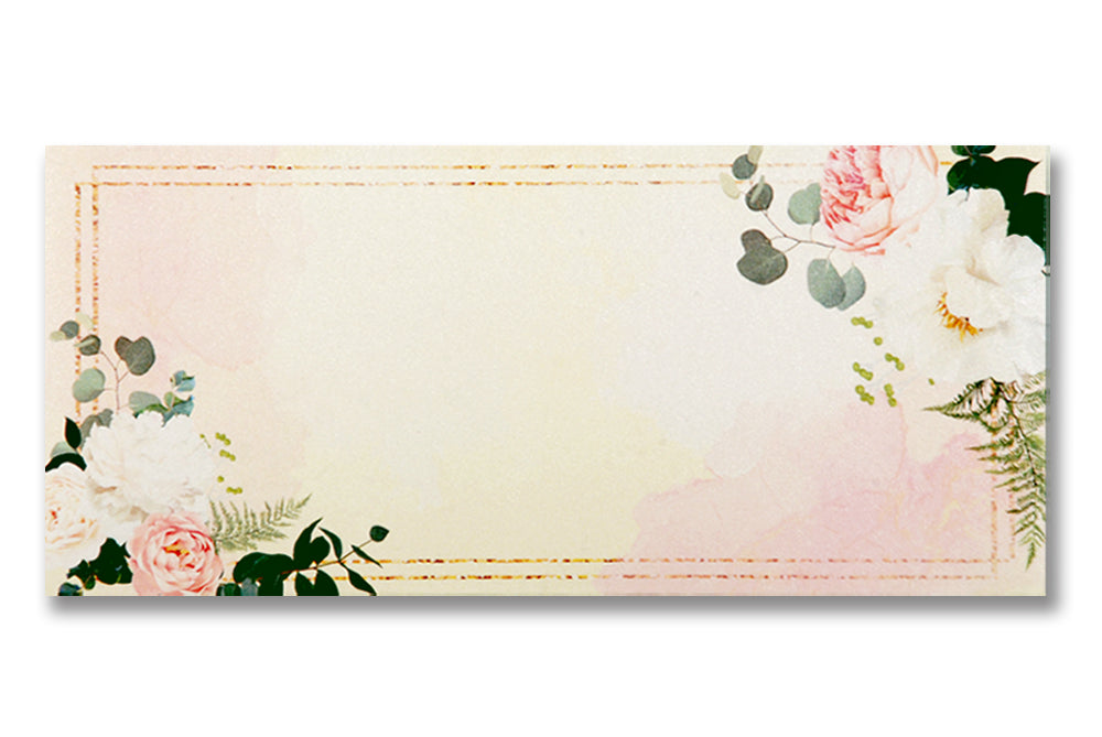Digital Prints Gift Envelope Size : 7.25 x 3.25 Inch Pack of 10 Envelope ME-00969