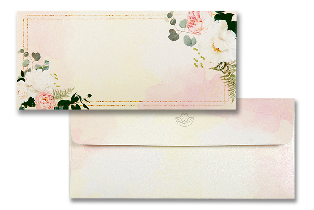 Digital Prints Gift Envelope Size : 7.25 x 3.25 Inch Pack of 10 Envelope ME-00969