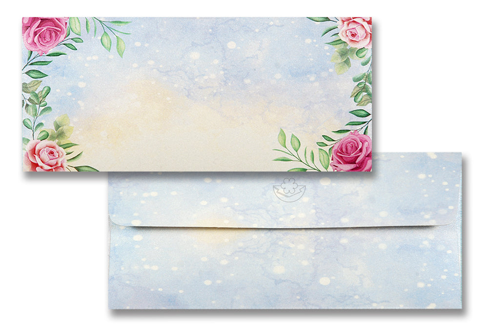 Digital Prints Gift Envelope Size : 7.25 x 3.25 Inch Pack of 10 Envelope ME-00972