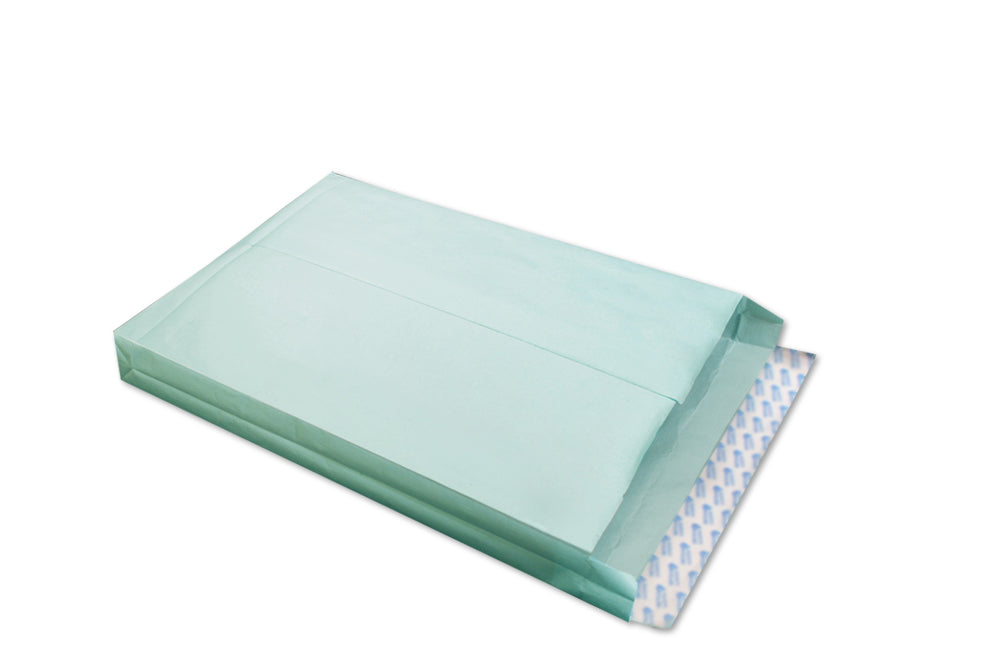 Polynet Green Box Envelope Size 12 x 10 x 2 Inches 90 GSM Pack of 25 Envelope ME-039