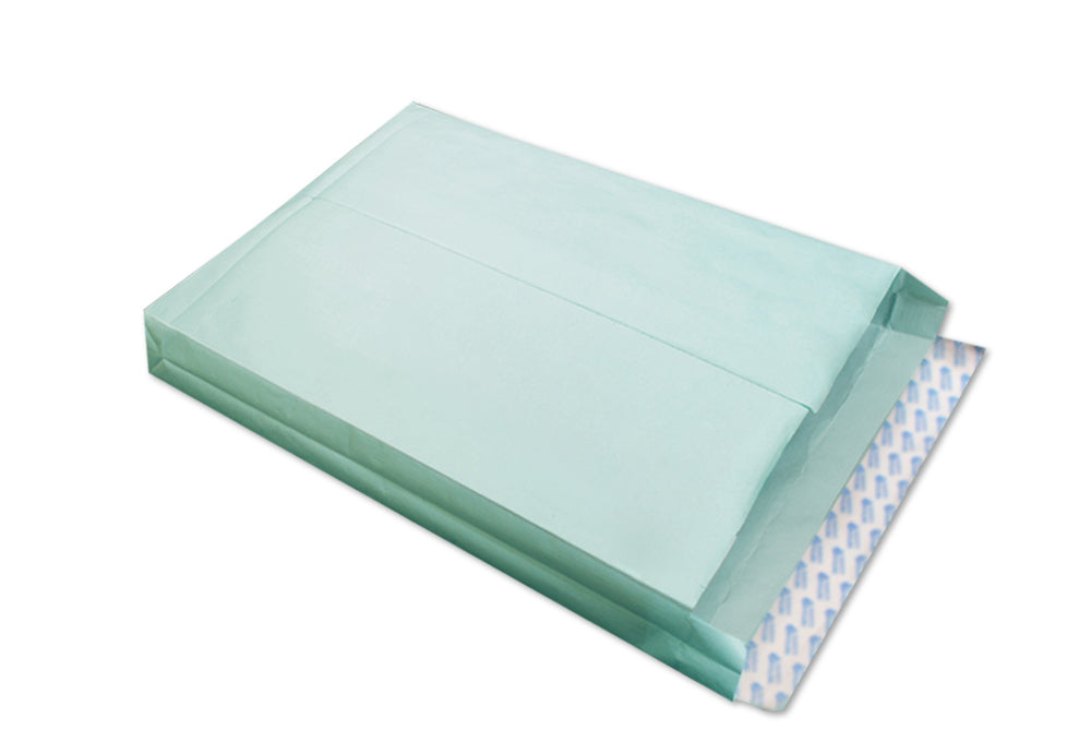 Polynet Green Box Envelope Size 16 x 12 x 2 Inches 90 GSM Pack of 25 Envelope ME-042