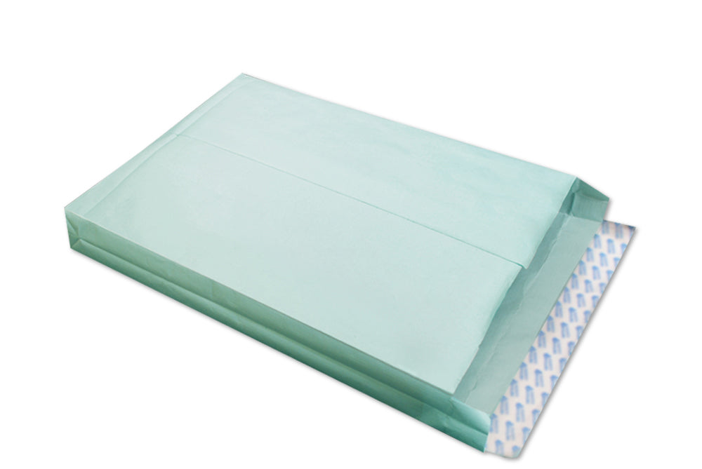 Polynet Green Box Envelope Size 18 x 14 x 2 Inches 90 GSM Pack of 25 Envelope ME-043