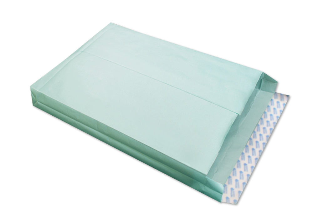 Polynet Green Box Envelope Size 20 x 16 x 2 Inches 90 GSM Pack of 25 Envelope ME-044