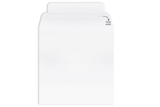 White All Board Envelope Size 6 x 6 Inches 450 GSM Pack of 10 Envelope ME-128