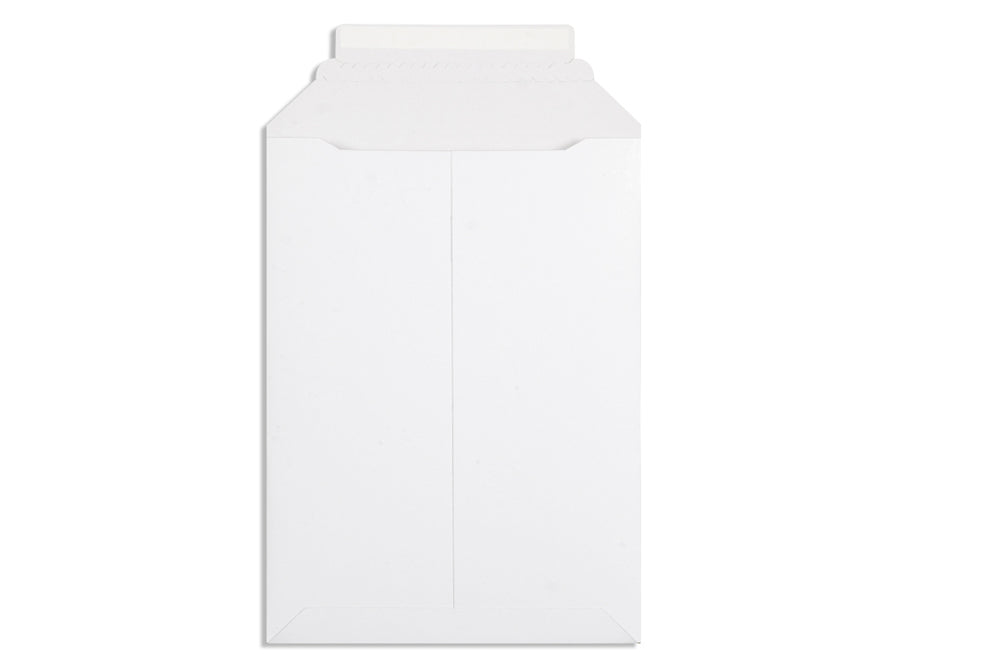 White All Board Envelope Size 12.75 x 9 Inches 450 GSM Pack of 10 Envelope ME-130