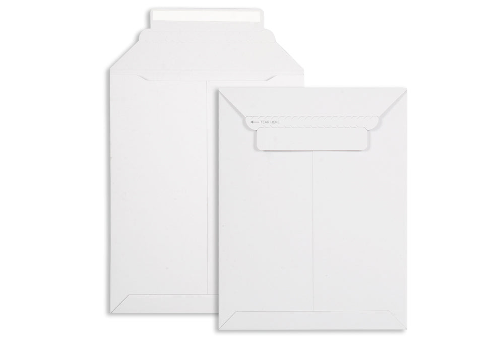 White All Board Envelope Size 10 x 8 Inches 450 GSM Pack of 10 Envelope ME-132