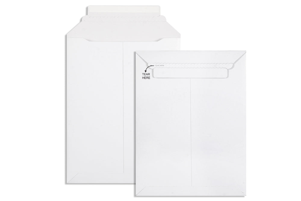 White All Board Envelope Size 13.75 x 9.75 Inches 450 GSM Pack of 10 Envelope ME-136