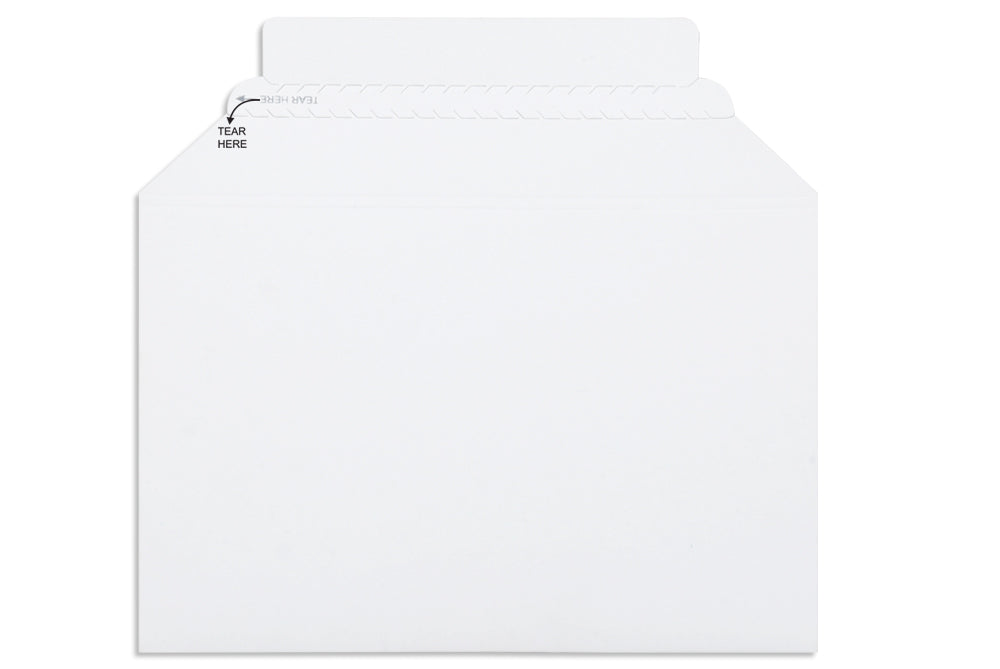 White All Board Envelope Size 9 x 6.25 Inches (Kodak Shape) 450 GSM Pack of 10 Envelope ME-138