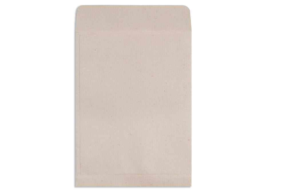 Take Away Envelope Size : 7 x 5 Inches Ribbed Kraft Natural Shade 80 GSM Pack of 50 Envelope ME-163