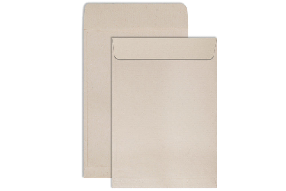 Take Away Envelope Size : 7 x 5 Inches Ribbed Kraft Natural Shade 80 GSM Pack of 50 Envelope ME-163