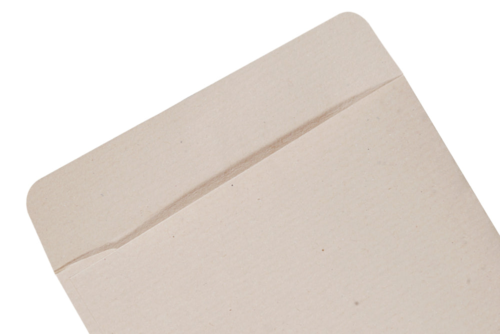 Take Away Envelope Size : 7 x 5 Inches Ribbed Kraft Natural Shade 80 GSM Pack of 50 Envelope ME-163