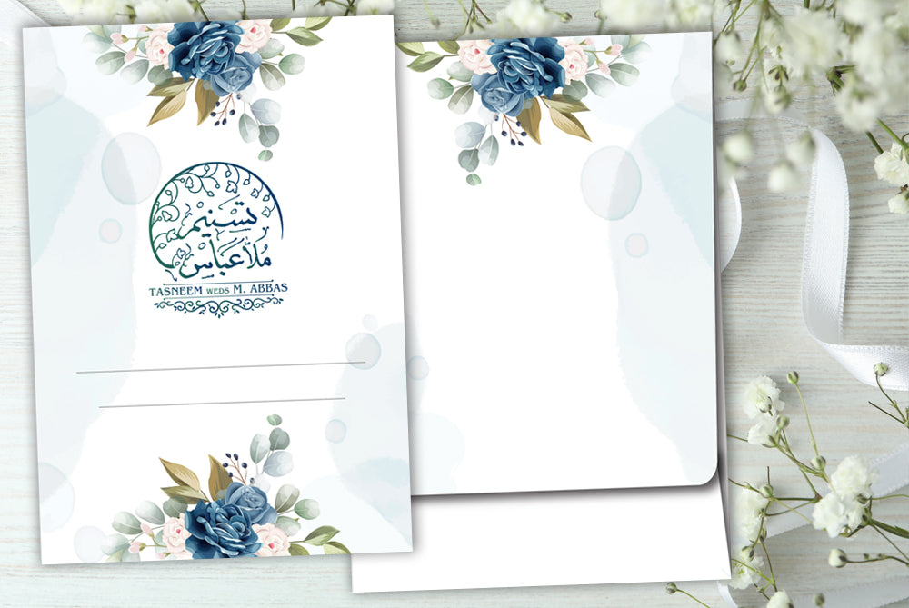 Set of 100 Digital Print + E - Invite SWC 0076