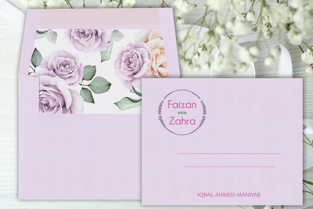 Set of 100 Digital Print + E - Invite SWC 0078